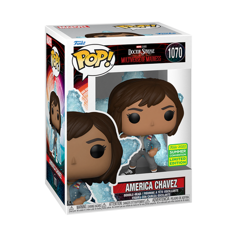 Image of SDCC 2022 - Doctor Strange 2: Multiverse of Madness - America Chavez US Exclusive Pop! Vinyl