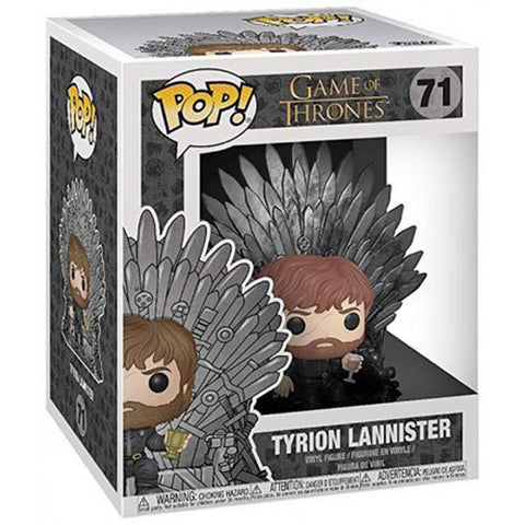 Image of Game of Thrones - Tyrion on Iron Throne Pop! Deluxe