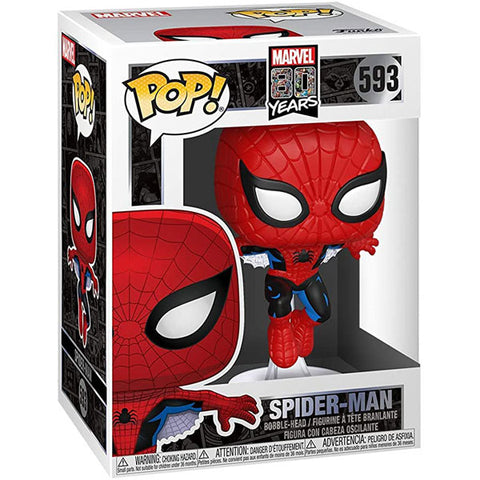 Image of Spider-Man - Spider-Man 1st Appearance 80th Anniversary Pop! Vinyl
