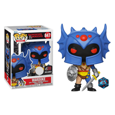 Image of Dungeons & Dragons - Warduke US Exclusive Pop! & Dice