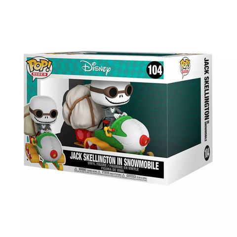 Image of The Nightmare Before Christmas - Jack with Goggles & Snowmobile Pop! Ride