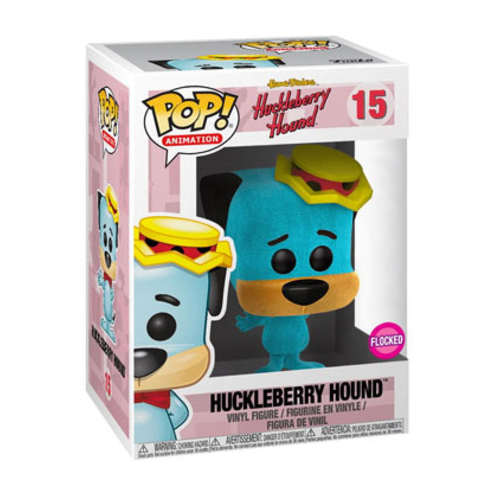 Hanna Barbera - Huckleberry Hound Flocked US Exclusive Pop! Vinyl