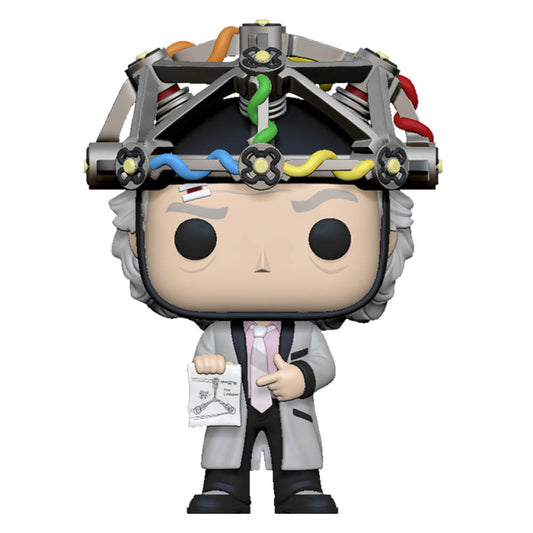 Back to the Future - Doc with Helmet Pop! Vinyl