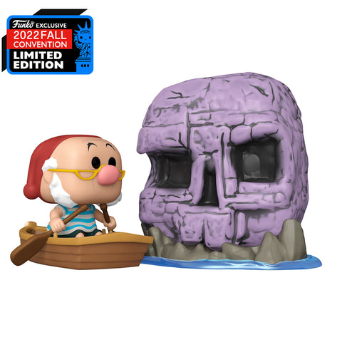 Image of NYCC 2022 - Peter Pan (1953) - Smee with Skull Rock US Exclusive Pop! Town