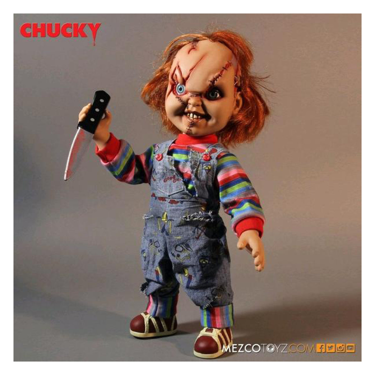 Child's Play Scarred Chucky 15 inch Talking Doll