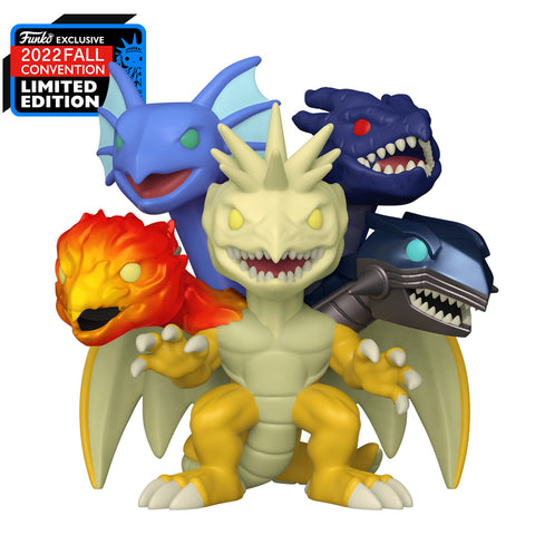 Image of NYCC 2022 - Yu-Gi-Oh - Five-Headed Dragon US Exclusive 6 inch Pop! Vinyl