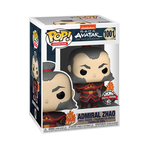 Image of Avatar: The Last Airbender - Zhao with Fireball Glow US Exclusive Pop! Vinyl