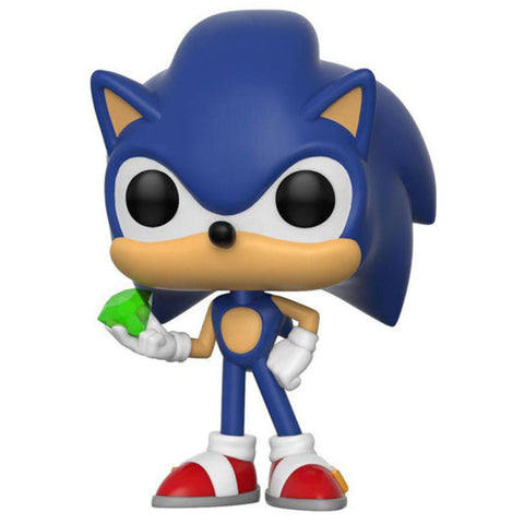 Image of Sonic the Hedgehog - Sonic with Emerald Pop! Vinyl