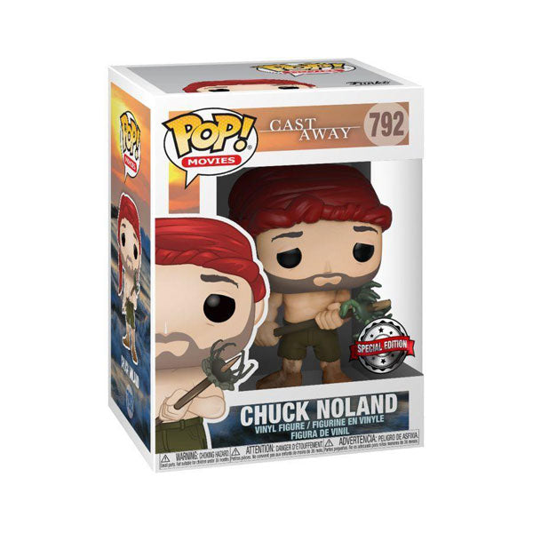 Cast Away - Chuck with Spear And Crab US Exclusive Pop! Vinyl