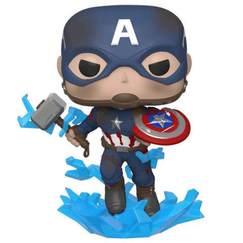 Image of Avengers 4: Endgame - Captain America with Mjolnir Pop! Vinyl