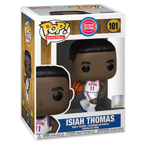 Image of NBA: Legends - Isiah Thomas (Pistons Home) Pop! Vinyl