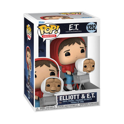 E.T. the Extra-Terrestrial - Elliot & E.T. in Bike Basket Pop! Vinyl