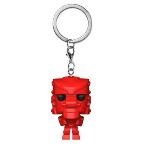Image of Mattel - Rock Em Sock Em Robot Red Pocket Pop! Keychain