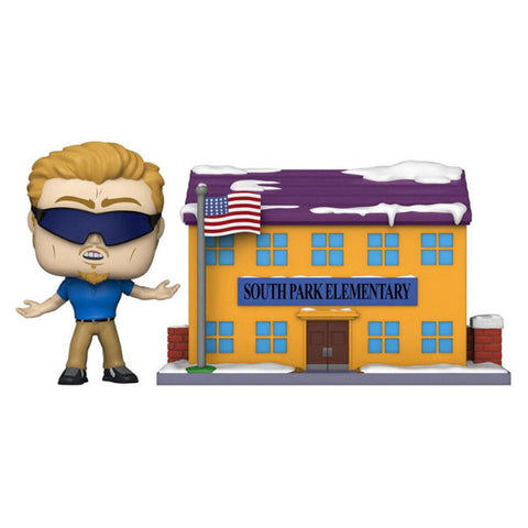 Image of South Park - South Park Elementary with PC Principal Pop! Town