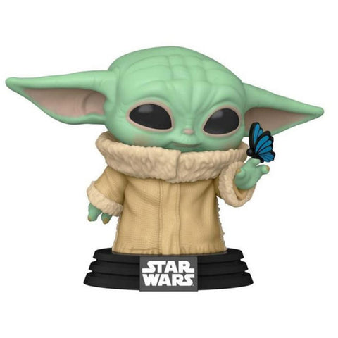 Image of Star Wars: The Mandalorian - The Child with Butterfly US Exclusive Pop! Vinyl