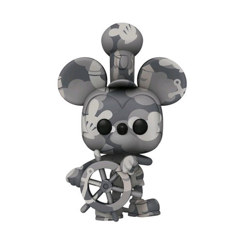 Image of Mickey Mouse - Steamboat Willie (Artist) US Exclusive Pop! Vinyl