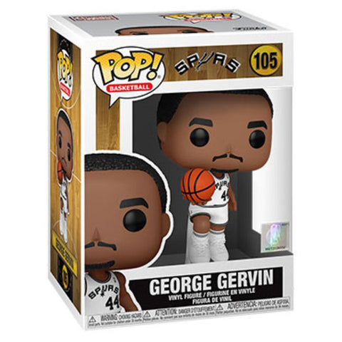 Image of NBA: Legends - George Gervin (Spurs Home) Pop! Vinyl