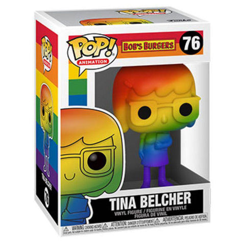 Image of Bobs Burgers - Tina Belcher Rainbow Pride Pop! Vinyl