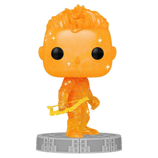 Avengers - Hawkeye Infinity Saga Orange (Artist) Pop! Vinyl with Protector