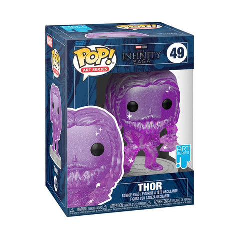 Image of Avengers - Thor Infinity Saga Purple (Artist) Pop! Vinyl with Protector
