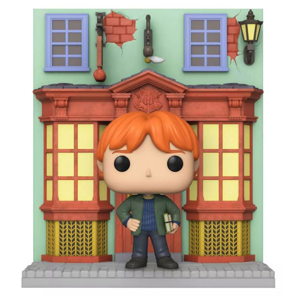 Harry Potter - Quality Quidditch Supplies with Ron Diagon Alley US Exclusive Pop! Deluxe