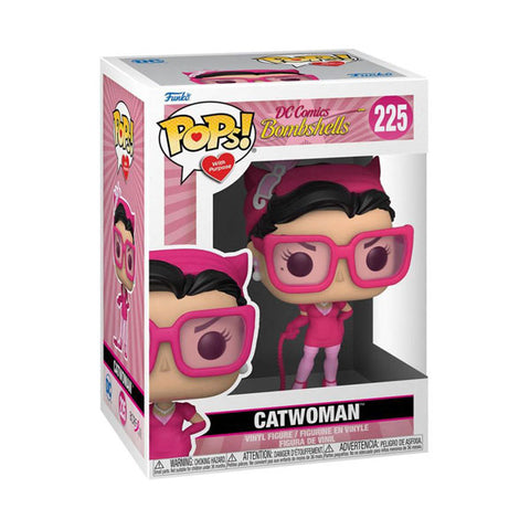Image of DC Comics Bombshells - Catwoman Breast Cancer Awareness Pop! Vinyl