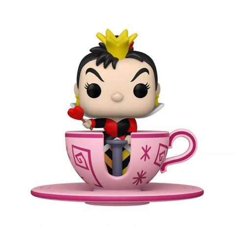 Image of Disney World - Queen of Hearts Teacup Ride 50th Anniversary US Exclusive Pop! Ride