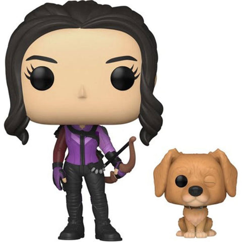 Image of Hawkeye - Kate Bishop & Lucky the Pizza Dog Pop! Vinyl