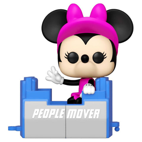 Image of Disney World - Minnie Mouse on People Mover 50th Anniversary Pop! Vinyl