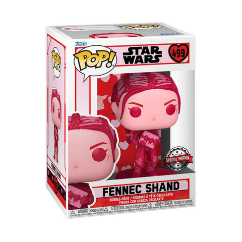 Image of Star Wars - Fennec Shand Valentine Pop! Vinyl