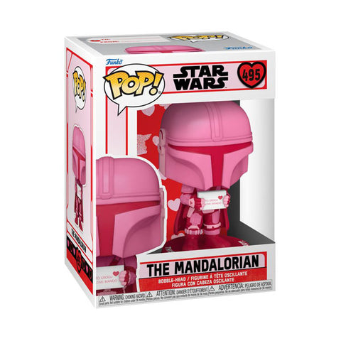 Image of Star Wars: The Mandalorian - Mandalorian Valentine Pop! Vinyl
