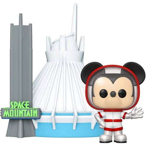 Image of Disney World - Space Mountain & Mickey Mouse 50th Anniversary US Exclusive Pop! Town