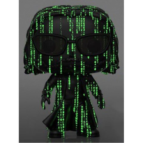 Image of The Matrix Resurrections - Neo in the Matrix Glow US Exclusive Pop! Vinyl