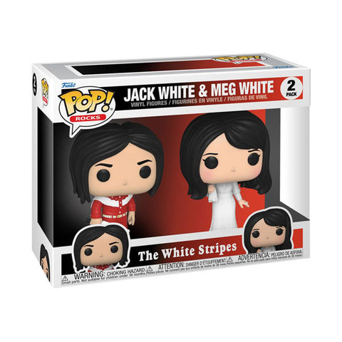 Image of The White Stripes - Jack White & Meg White Pop! Vinyl 2-Pack