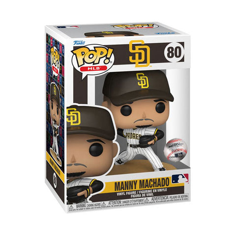 Image of MLB: Padres - Manny Machado (Home Jersey) Pop! Vinyl