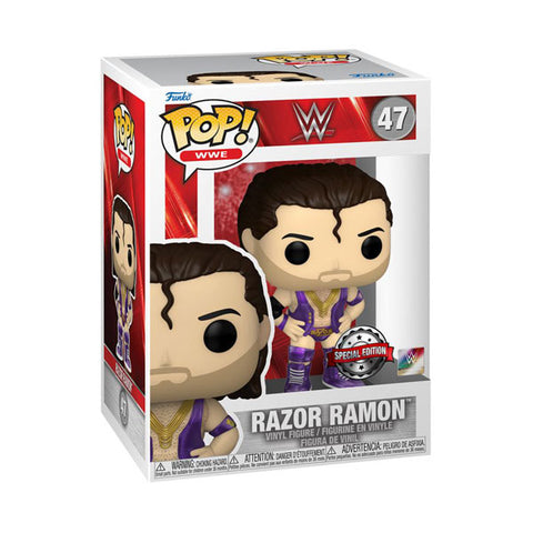 Image of WWE - Razor Ramon Purple US Exclusive Pop! Vinyl