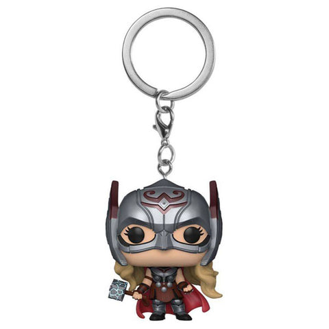 Image of Thor 4: Love and Thunder - Mighty Thor Pop! Keychain