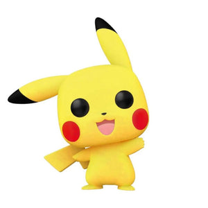 Pokemon - Pikachu Waving Flocked US Exclusive Pop! Vinyl
