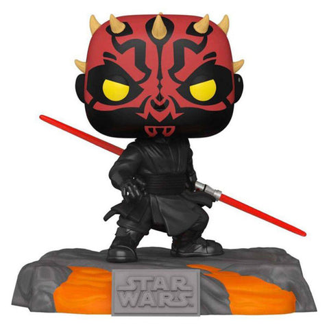 Image of Star Wars - Red Sabre Series: Darth Maul Glow US Exclusive Pop! Deluxe