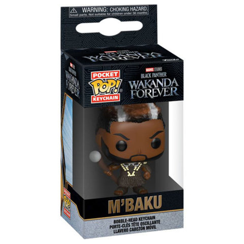 Image of Black Panther 2: Wakanda Forever - MBaku Pop! Keychain
