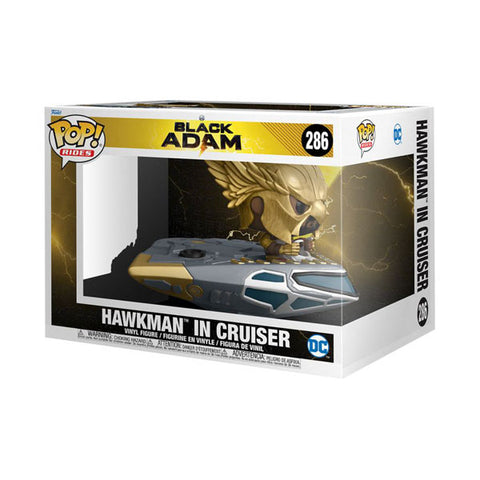 Image of Black Adam (2022) - Hawkman in Cruiser Pop! Ride