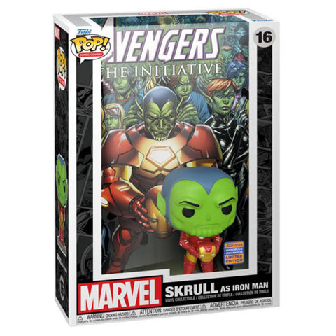 Image of Wondercon 2023 - Marvel Comics - Skrull as Iron Man Comic US Exclusive Pop! Cover