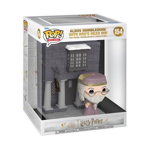 Image of Harry Potter - Albus Dumbledore with Hogs Head Inn Pop! Deluxe