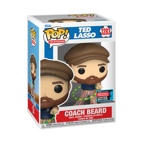 Image of NYCC 2022 - Ted Lasso - Coach Beard with Goldy Pants US Exclusive Pop! Vinyl