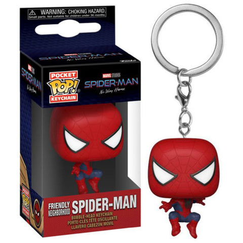 Image of Spider-Man: No Way Home - Friendly Neighborhood Spider-Man Pop! Keychain