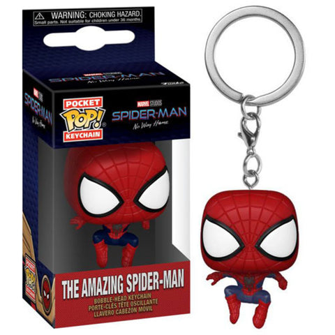 Image of Spider-Man: No Way Home - The Amazing Spider-Man Pop! Keychain