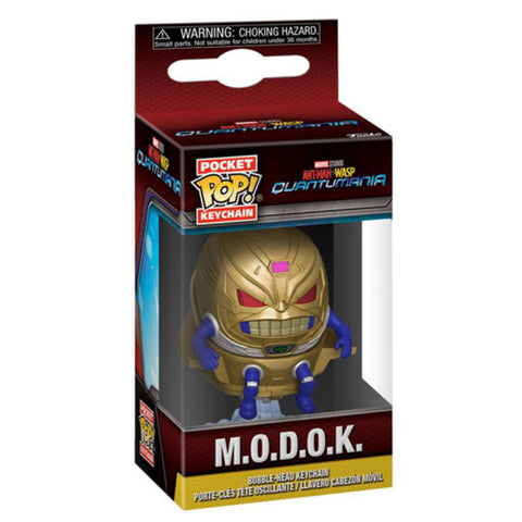 Image of Ant-Man and the Wasp: Quantumania - M.O.D.O.K. Pop! Keychain