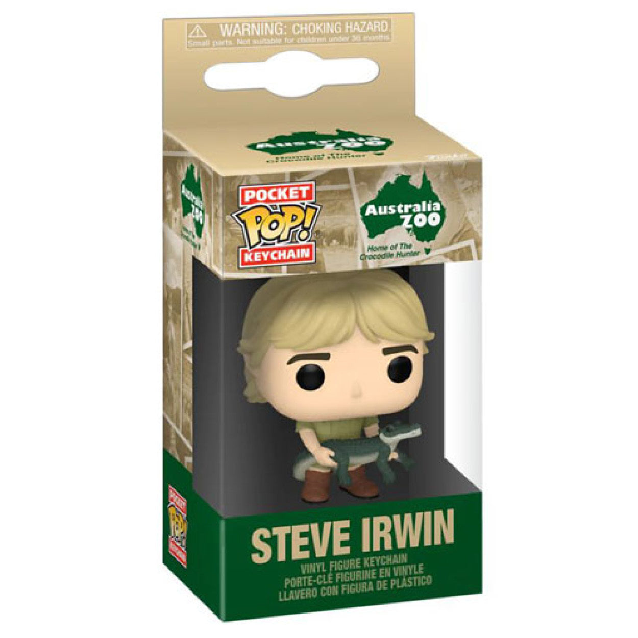 Crocodile Hunter - Steve Irwin Pop! Keychain