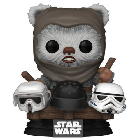 Image of Star Wars: Return of the Jedi 40th Anniversary - Ewok with Helmets US Exclusive Pop! Vinyl