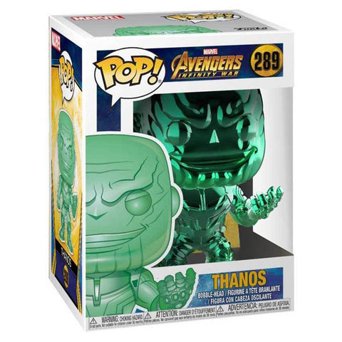 Avengers 3: Infinity War - Thanos Green Chrome US Exclusive Pop! Vinyl